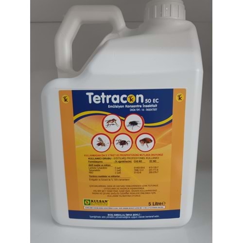 Tetracon 50 EC Kokulu Haşere Öldürücü | 5 Litre