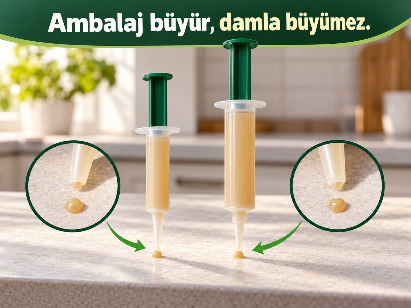 Aynı ürünün küçük ve büyük ambalajında miktar farkı