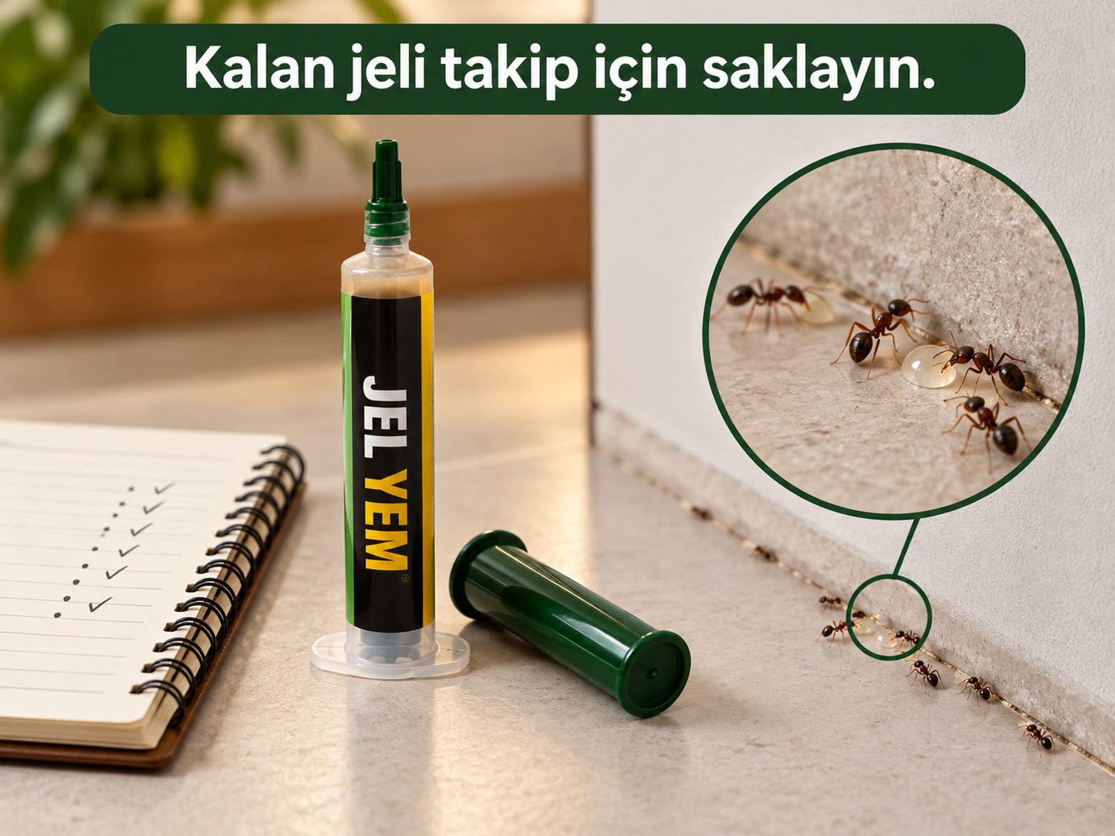Kalan ürünün takip uygulamasına ayrılması