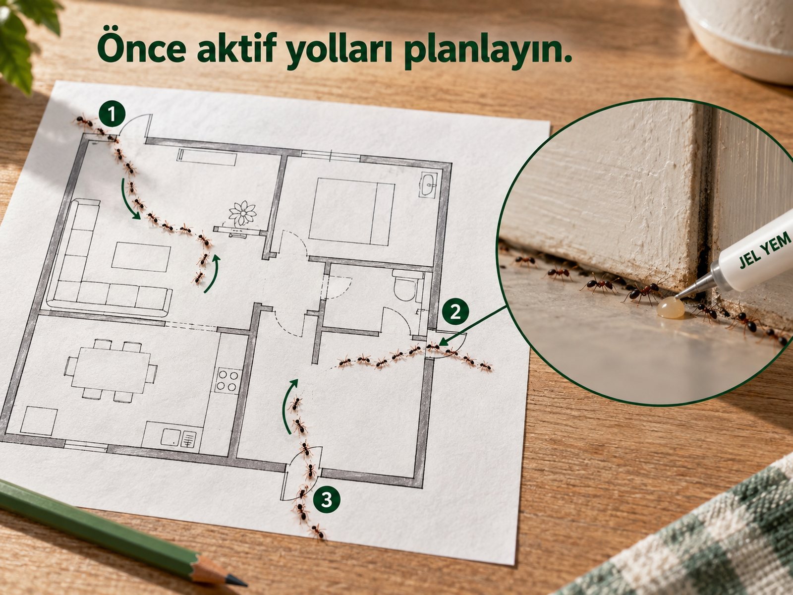 Aktif yol sayısı üzerinden uygulama miktarı planlama