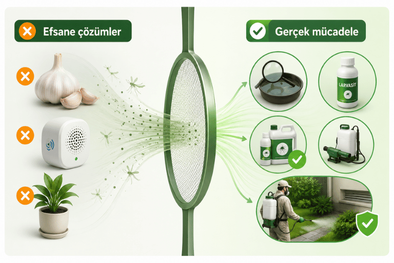 Sivrisinek mucize çözümler ve gerçek mücadele farkı