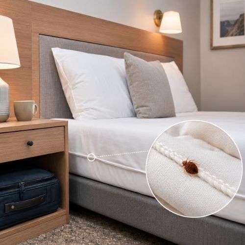 Otel ve konaklama alanında tahtakurusu