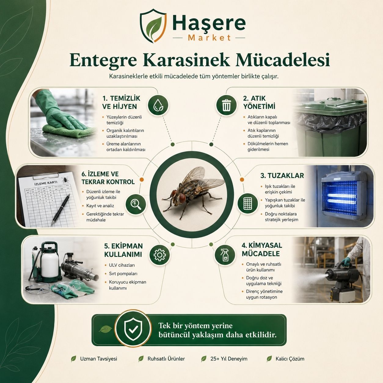 Entegre karasinek mücadelesi