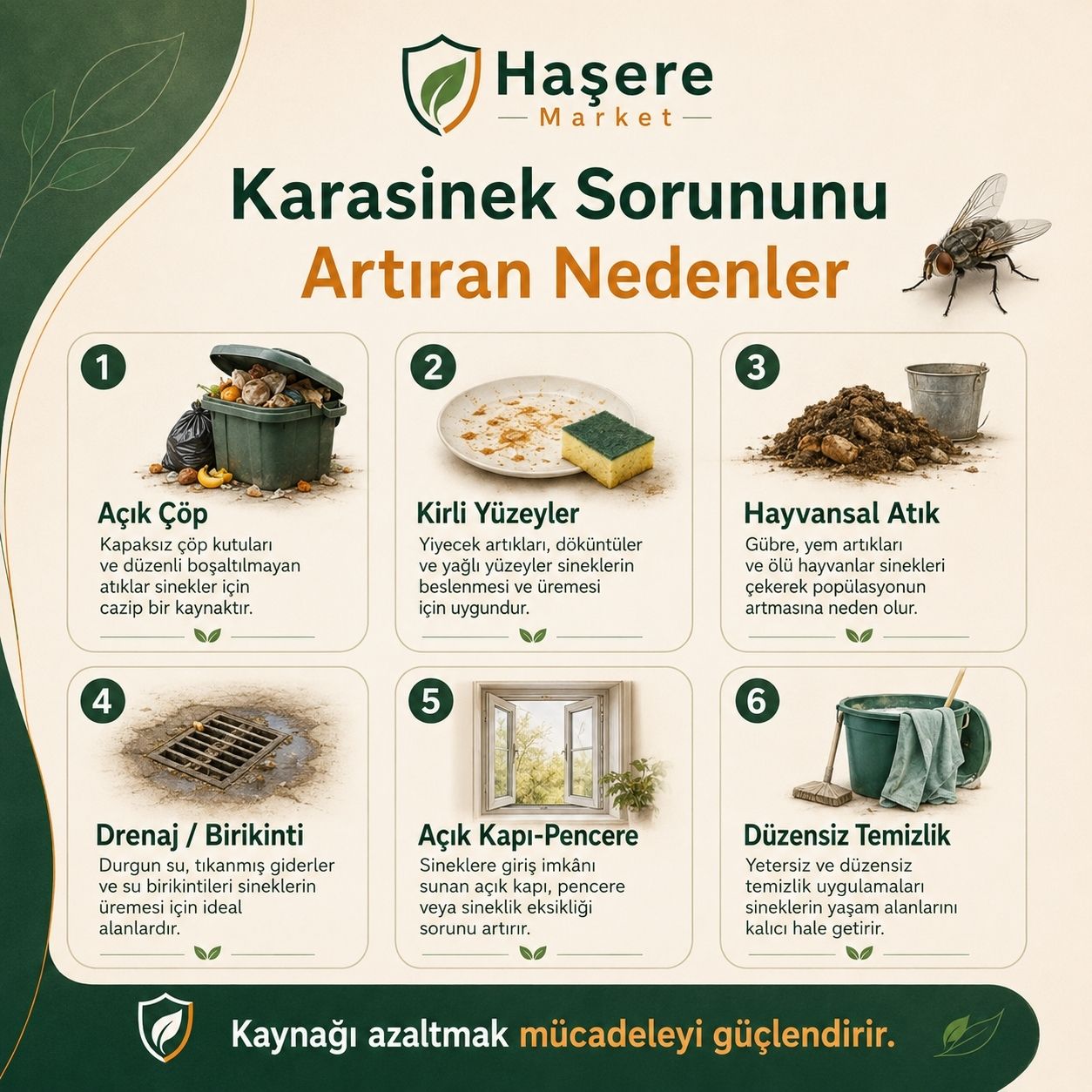 Karasinek sorununu artıran nedenler