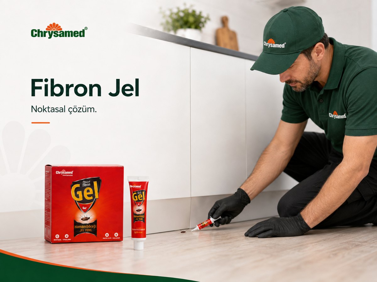 Chrysamed Fibron hamamböceği ve karınca jel yem uygulama kararı
