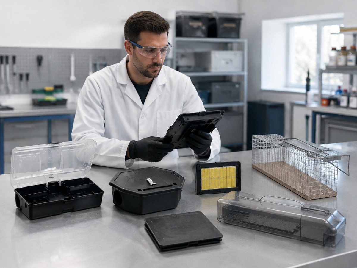 Elektroplast pest kontrol ekipmanları üretim ve kalite kontrol ortamı