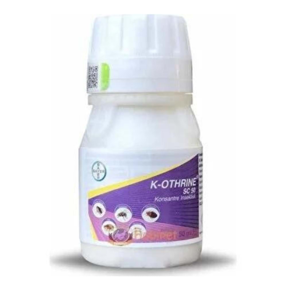 Bayer K-othrine SC 50 Envu Kokusuz Haşere Öldürücü | 50 ml
