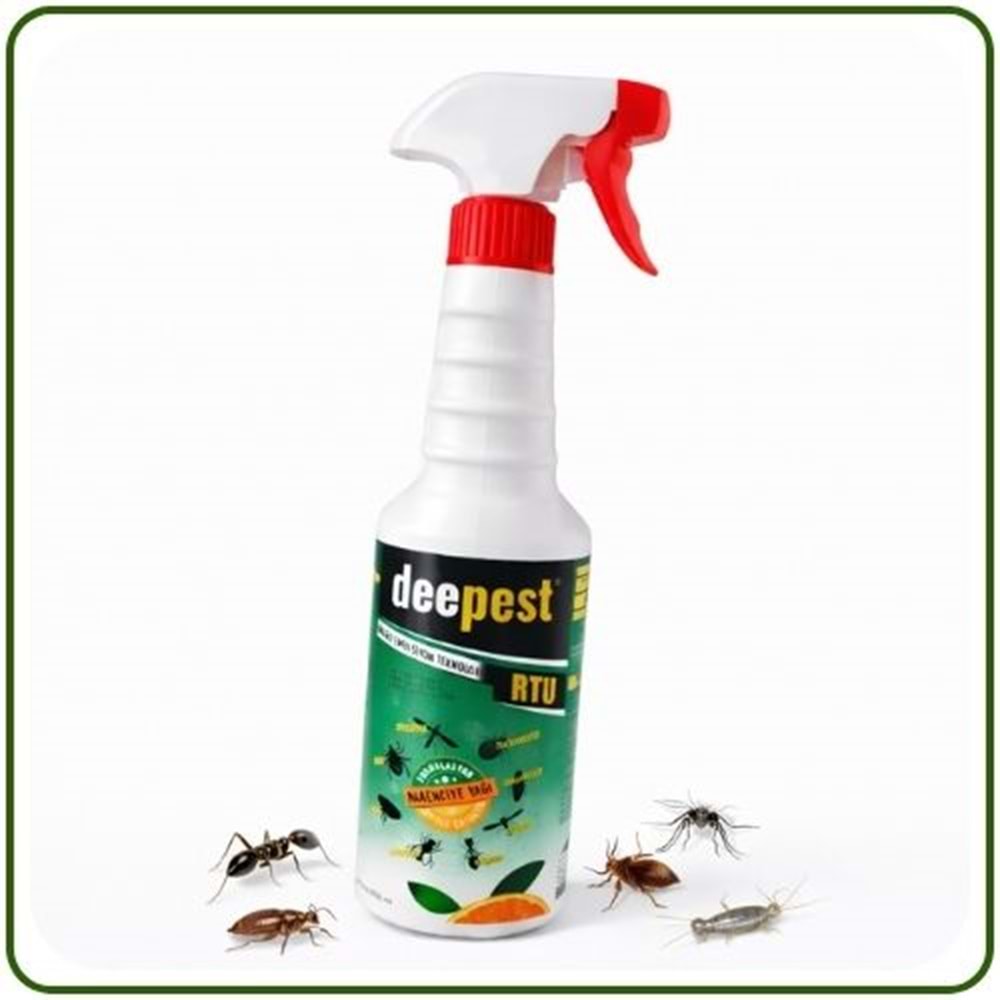 Deepest RTU Kullanıma Hazır Haşere Öldürücü Sprey | 400 ml