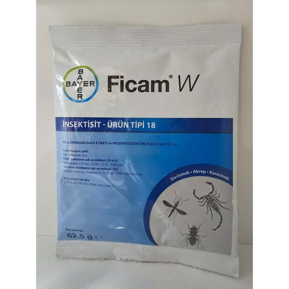 Bayer Ficam WP Haşere Öldürücü | 62,50 Gram