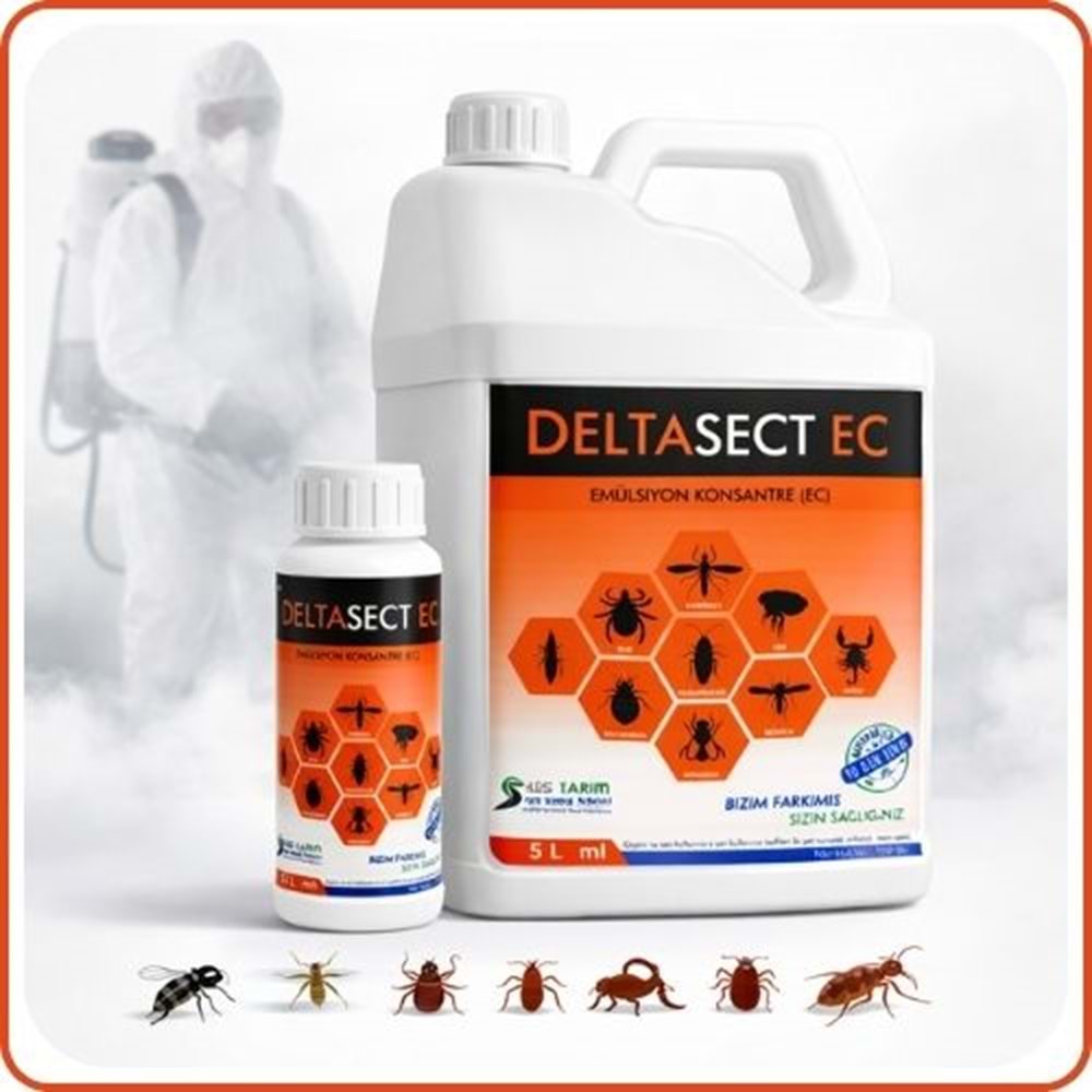 Delta Sect EC Kokulu Haşere Öldürücü | 5 Litre