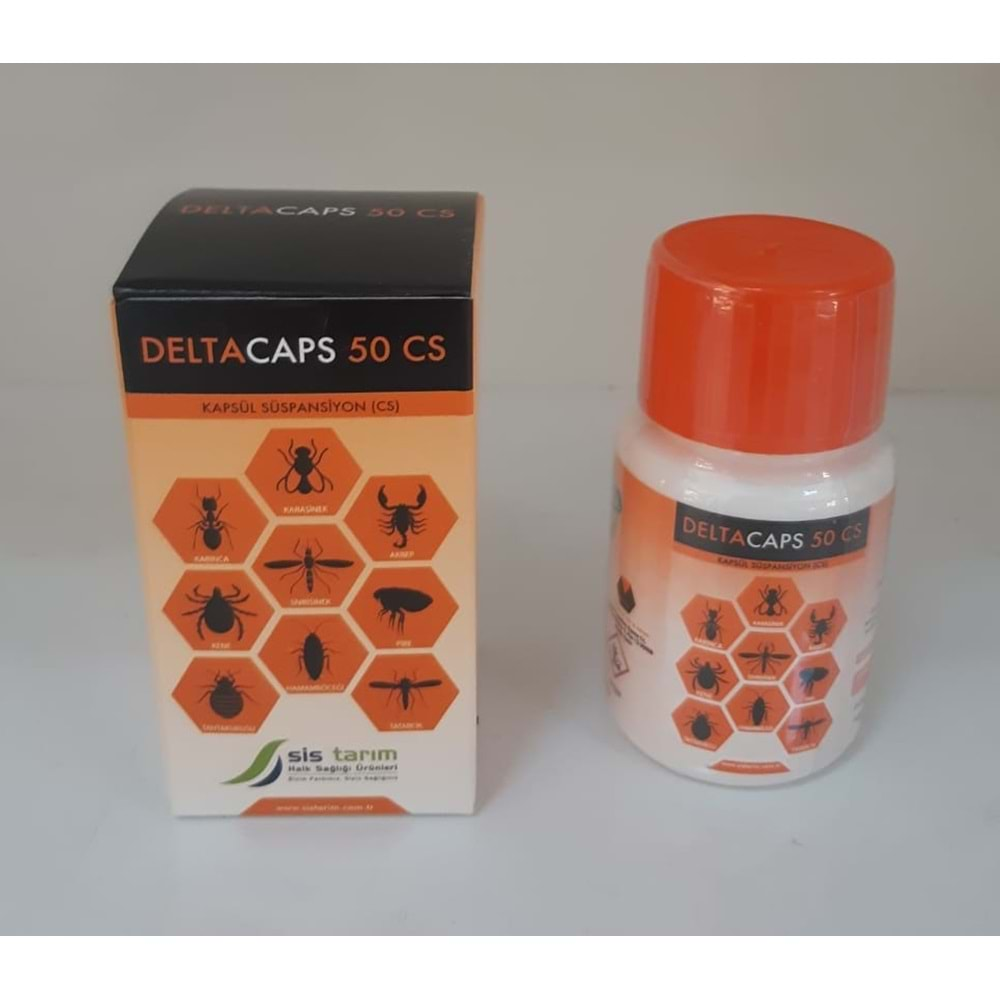 Delta Caps 50 CS Kokusuz Haşere Öldürücü | 25 ml