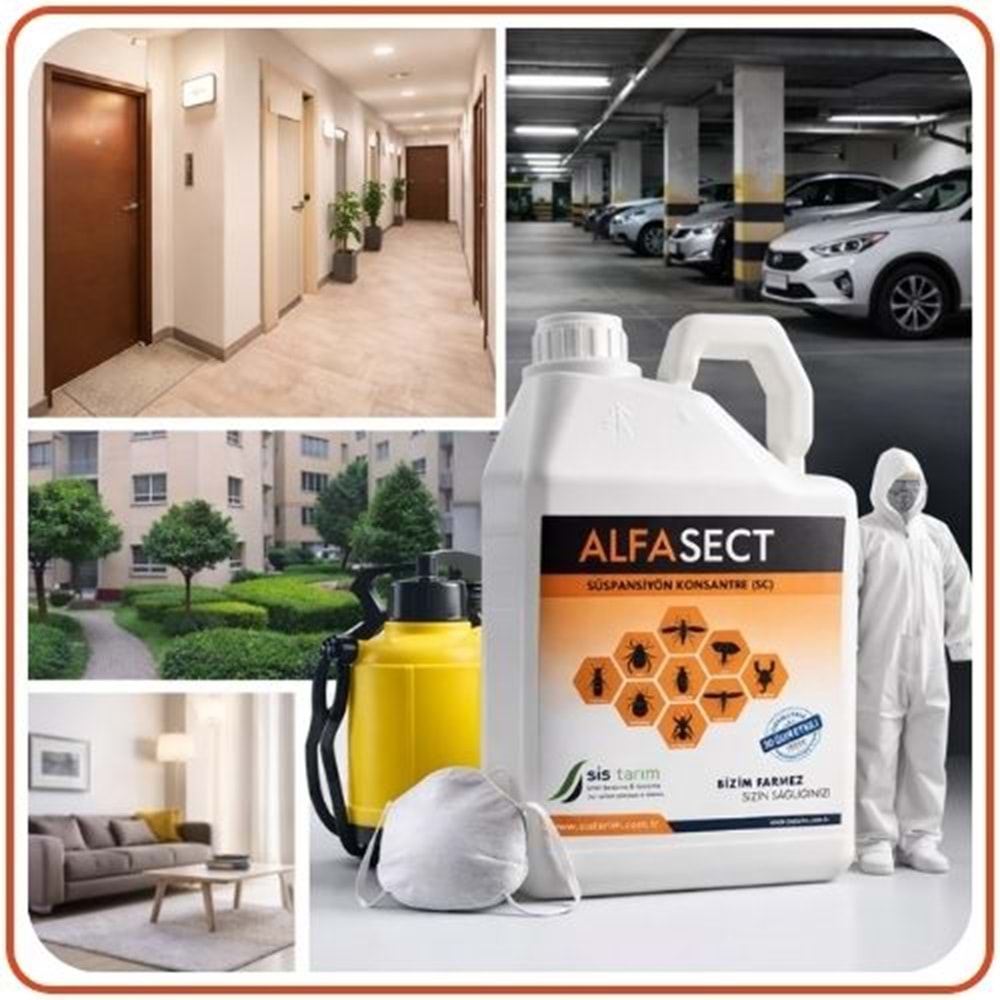 Alfa Sect SC Kokusuz Haşere Öldürücü | 500 ml