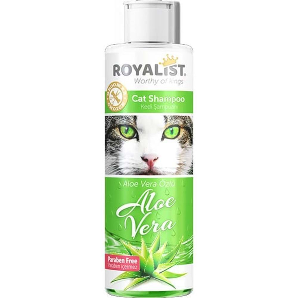 Royalıst Kedi Şampuan 250 ml Aleo vera özlü