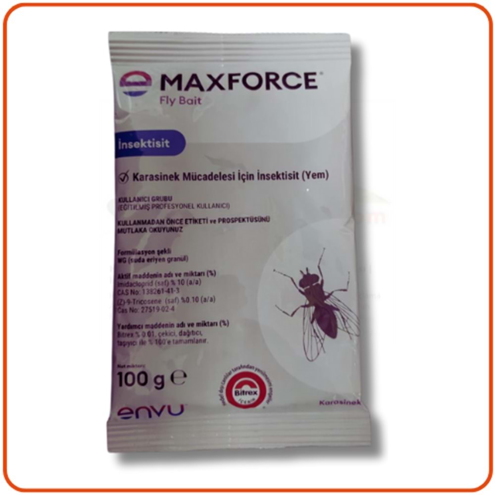 Bayer-Envu Maxforce Fly Bait Karasinek Granülü | 100 Gram