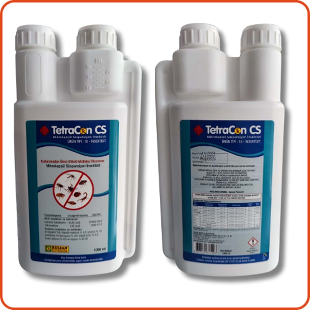 Tetracon CS Mikrokapsül Süspansiyon Haşere İlacı | 1 Litre