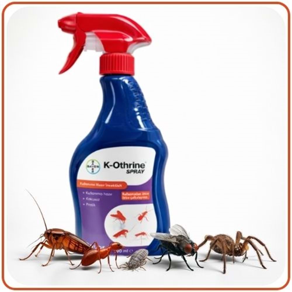 Bayer-Envu K-othrine AL Haşere Öldürücü Sprey | 500 ml