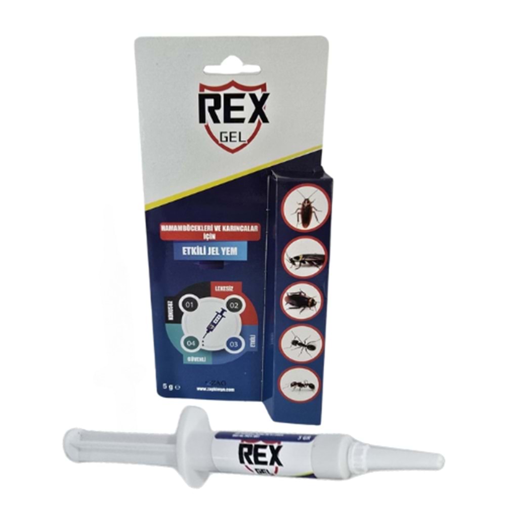 Rexgel Hamam Böceği ve Karınca Jel Yem | 5 Gram