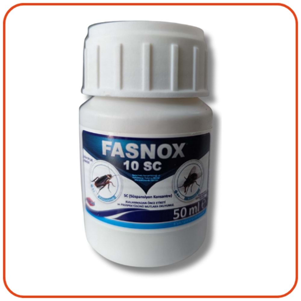 Fasnox SC 10 Kokusuz Haşere Öldürücü | 50 ml