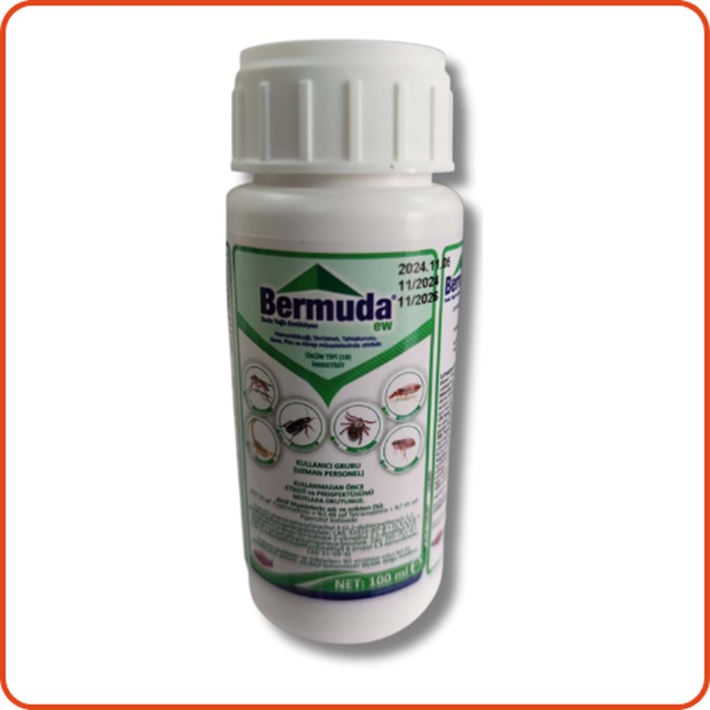 Bermuda EW Kokulu Haşere Öldürücü| 100 ml