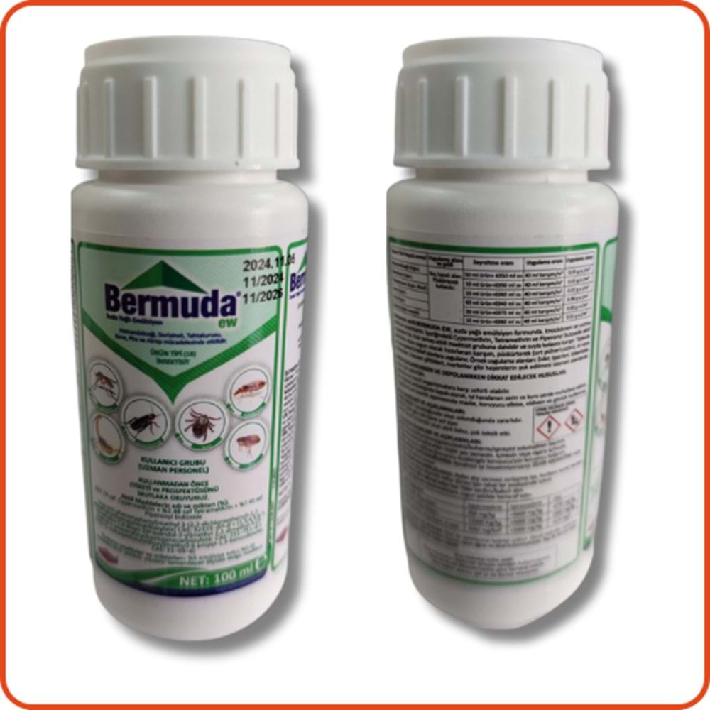 Bermuda EW Kokulu Haşere Öldürücü| 100 ml