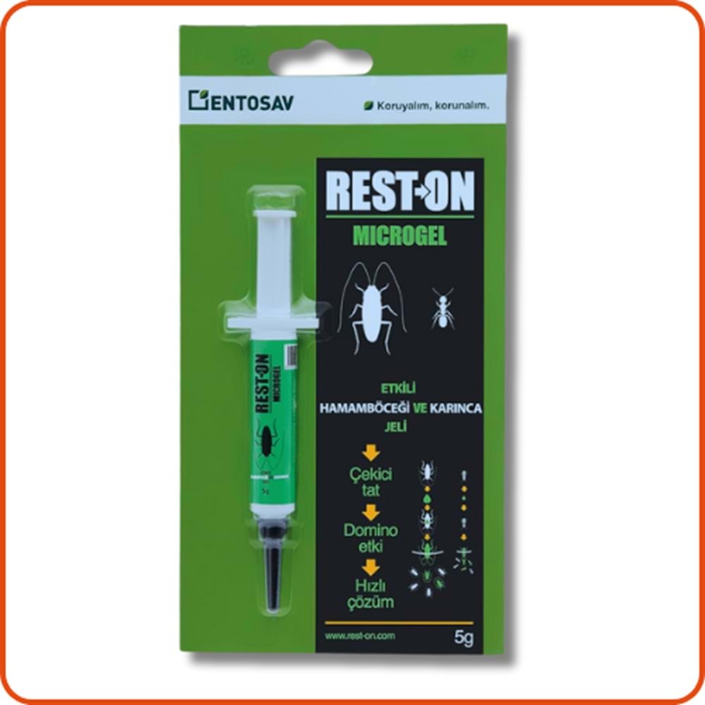 Rest-On Microgel Hamamböceği ve Karınca Jeli | 5 Gram