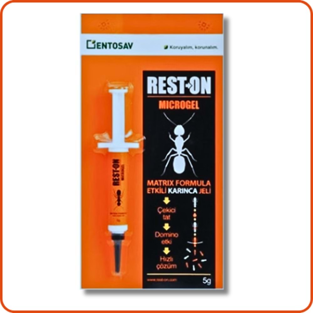 Rest-On Microgel Hamamböceği ve Karınca Jeli | 5 Gram