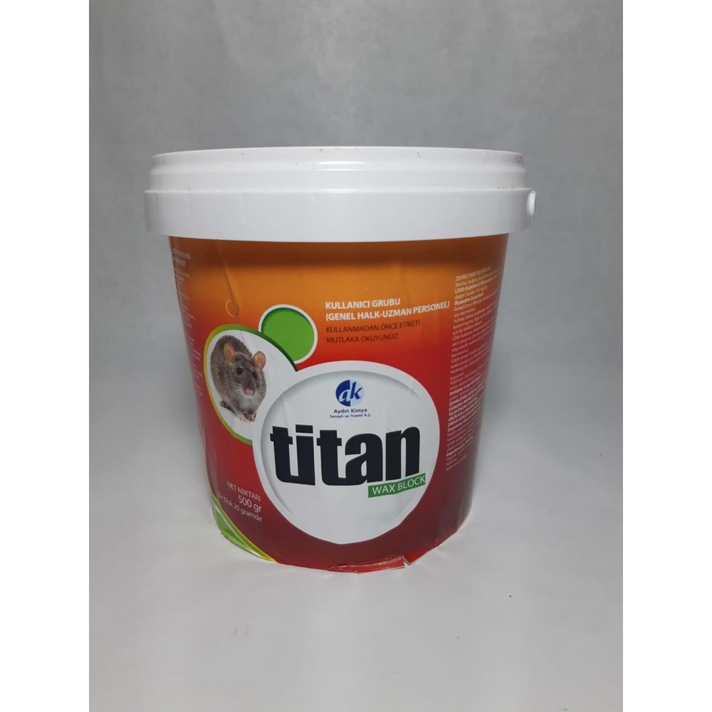 Titan Wax Blok Fare Zehiri | 500 Gram