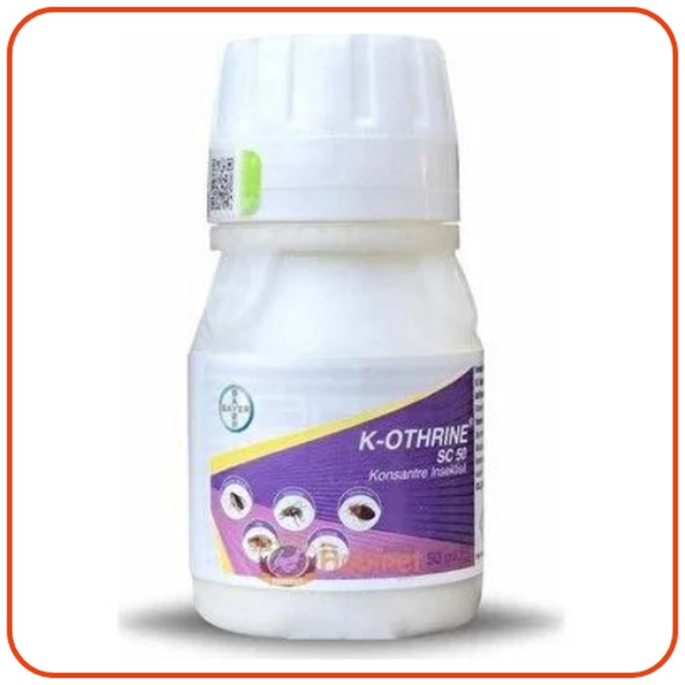 Bayer K-othrine SC 50 Envu Kokusuz Haşere Öldürücü