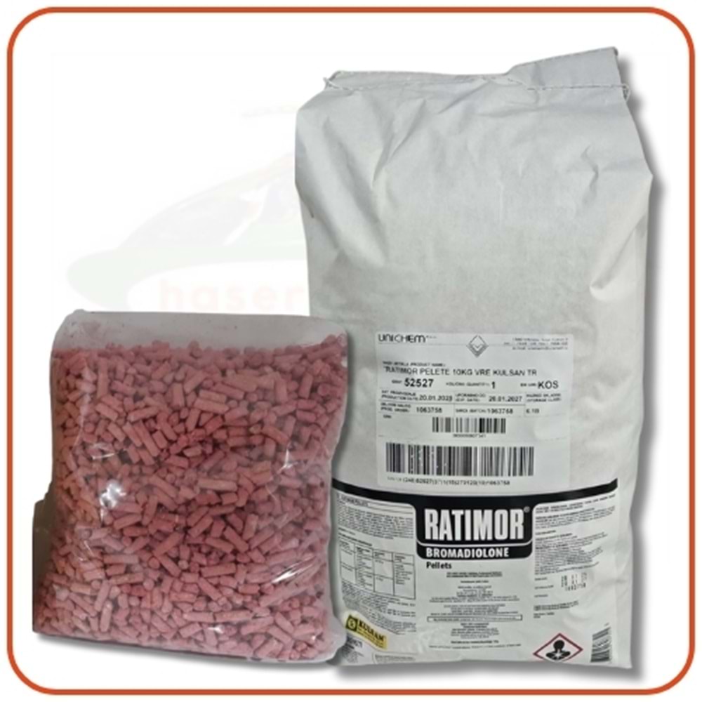 Ratimor Pellets Fare Zehiri | 10 Kg