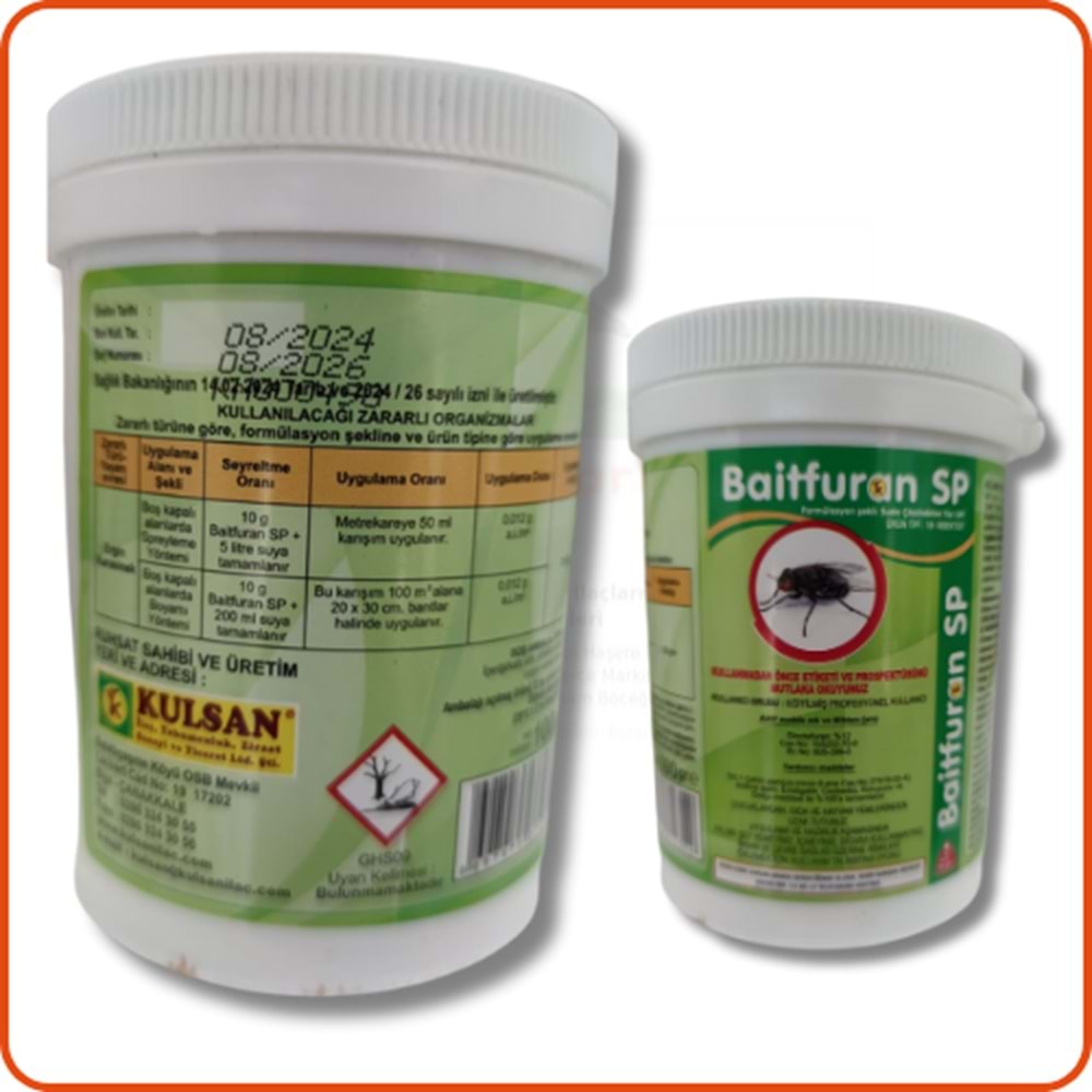 Baitfuran SP Suda Çözülebilen Karasinek Tozu| 100 Gram