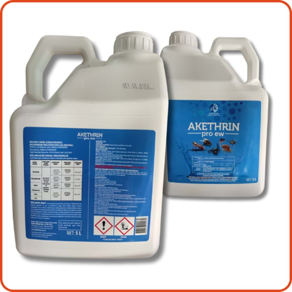 Akethrin PRO EW Kokulu Haşere Öldürücü | 5 Litre