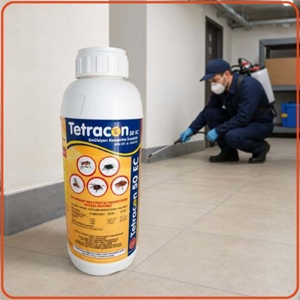 Tetracon 50 EC Kokulu Haşere Öldürücü | 1 Litre