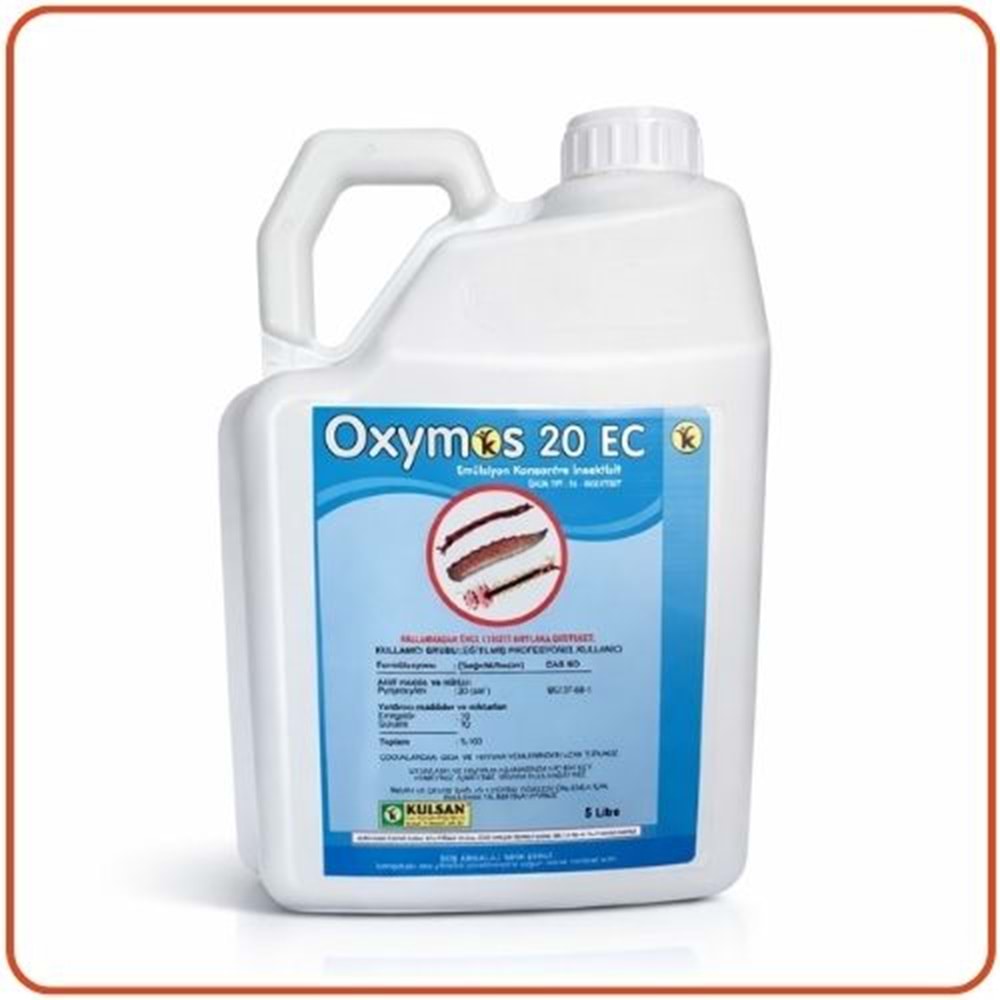 Oxymos 20 EC Larvasit Haşere | Karasinek | Sivrisinek | 5 Litre