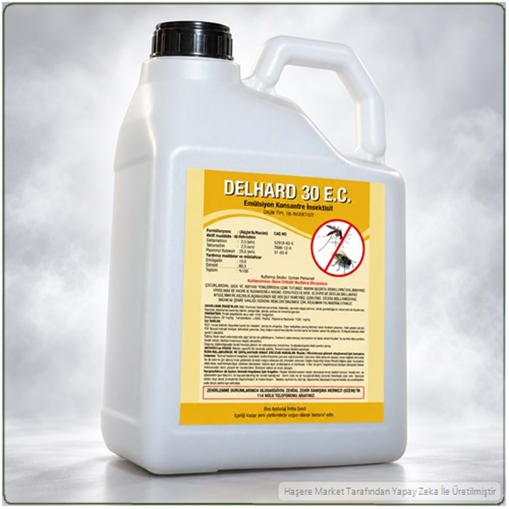 Delhard 30 EC Kokulu Haşere İlacı | 5 Litre