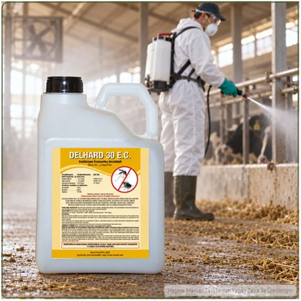 Delhard 30 EC Kokulu Haşere İlacı | 5 Litre