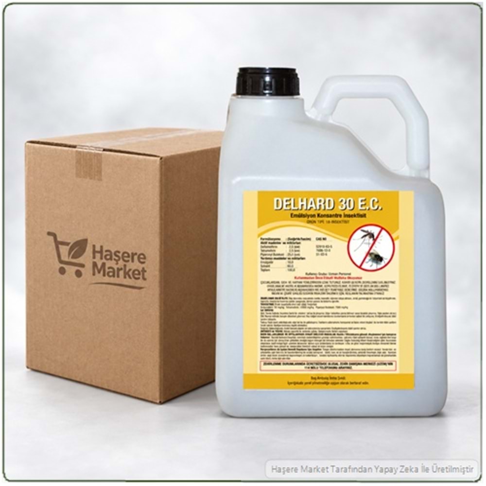 Delhard 30 EC Kokulu Haşere İlacı | 5 Litre