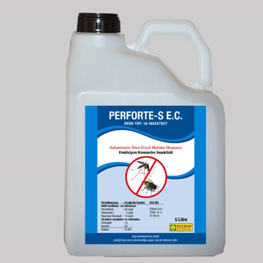 Perforte S - EC Kokulu Haşere Öldürücü | 5 Litre