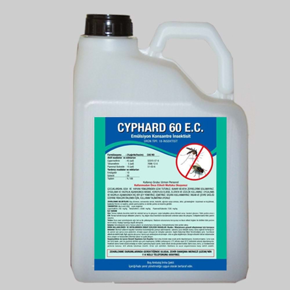 Cyphard 60 EC Kokulu Haşere Öldürücü | 5 Litre