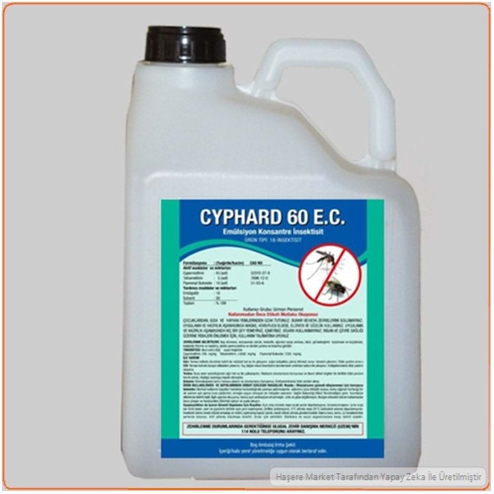 Cyphard 60 EC Kokulu Haşere İlacı | 5 Litre