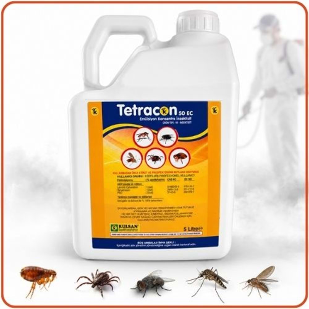 Tetracon 50 EC Kokulu Haşere Öldürücü | 5 Litre