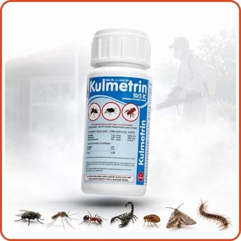 Kulmetrin 10/3 EC Kokulu Haşere Öldürücü | 100 ml