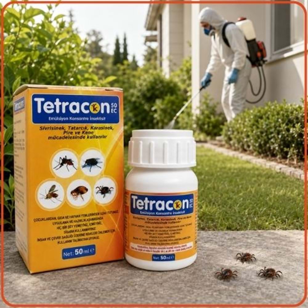 Tetracon 50 EC Kokulu Haşere Öldürücü | 50 ml