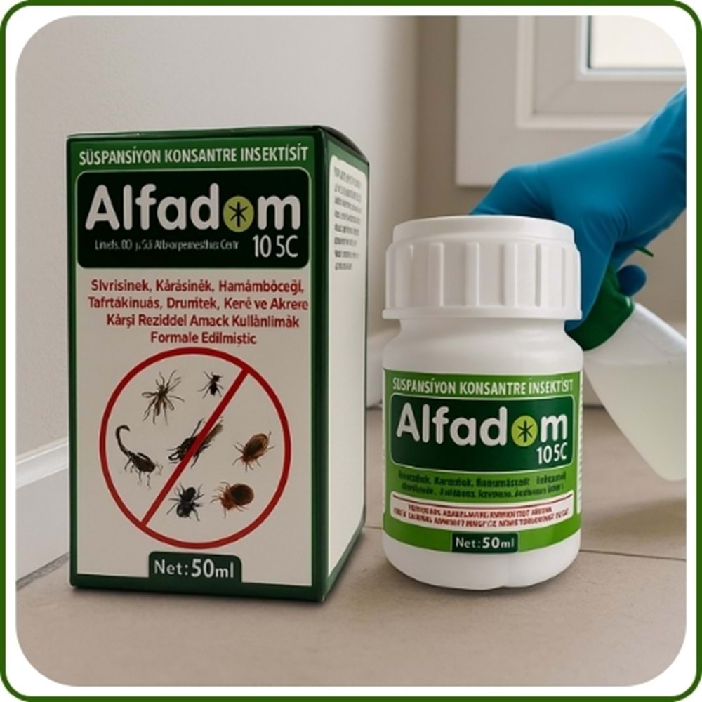 Alfadom 10 SC Kokusuz Haşere Öldürücü | 50 ml