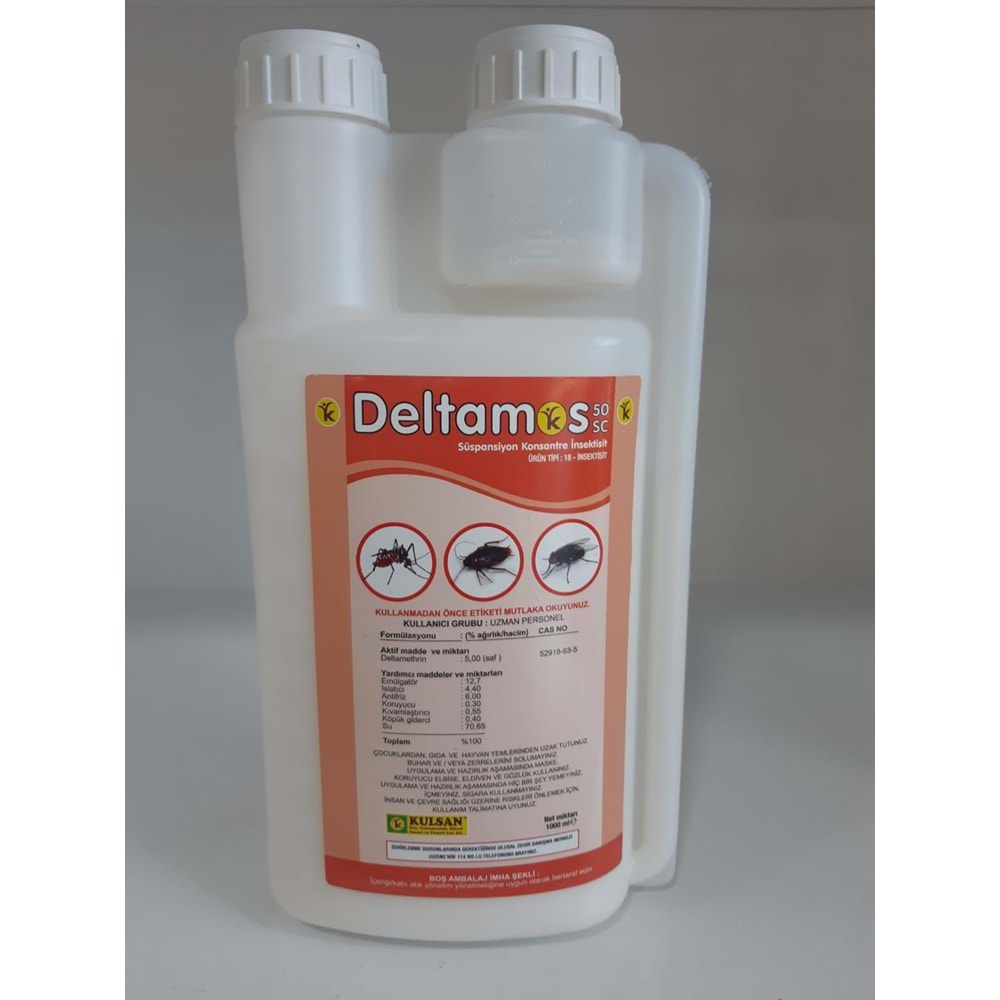 Deltamos 50 SC Kokusuz Haşere Öldürücü | 1 Litre