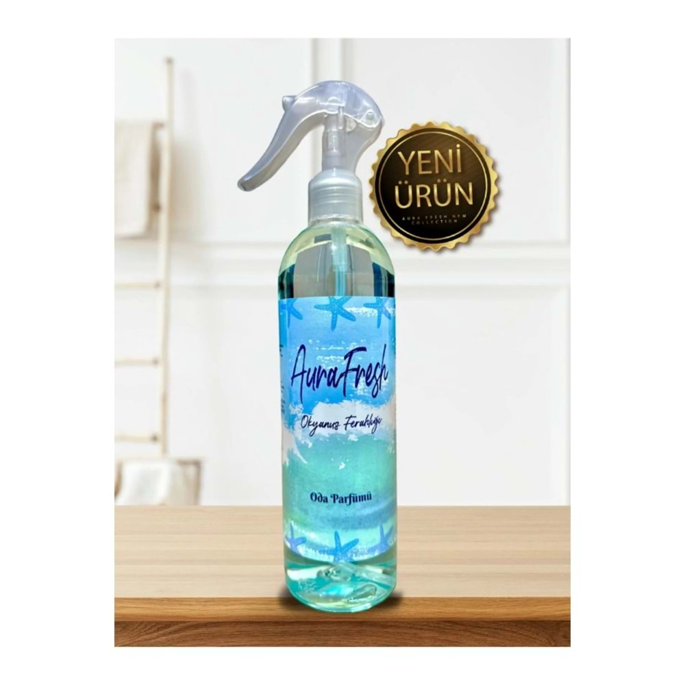 Aura Fresh Bermet Kimya Okyanus Ferahlığı Oda Spreyi | 400 Ml