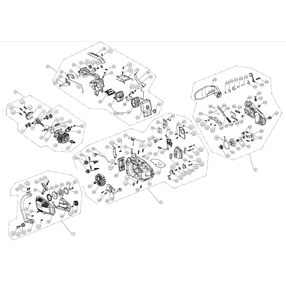 ZL2501 EUR5 MOTORLU TESTERE