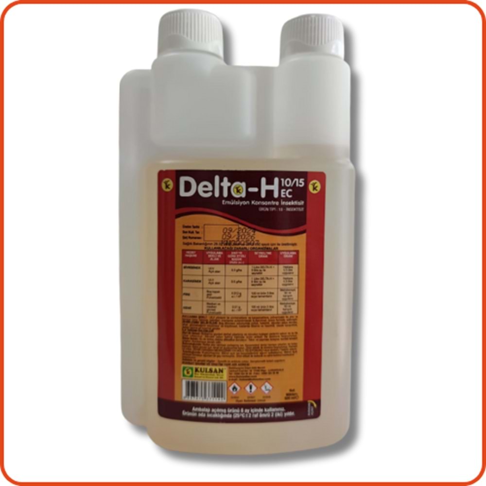 Delta-H 10/15 EC Kokulu Haşere Öldürücü | 500 Ml
