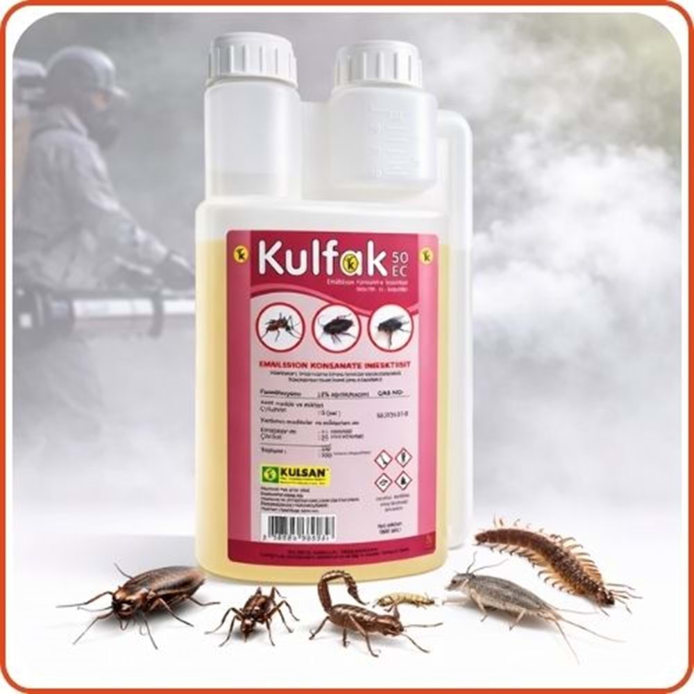 Kulfak 50 EC Kokulu Haşere Öldürücü | 1 Litre