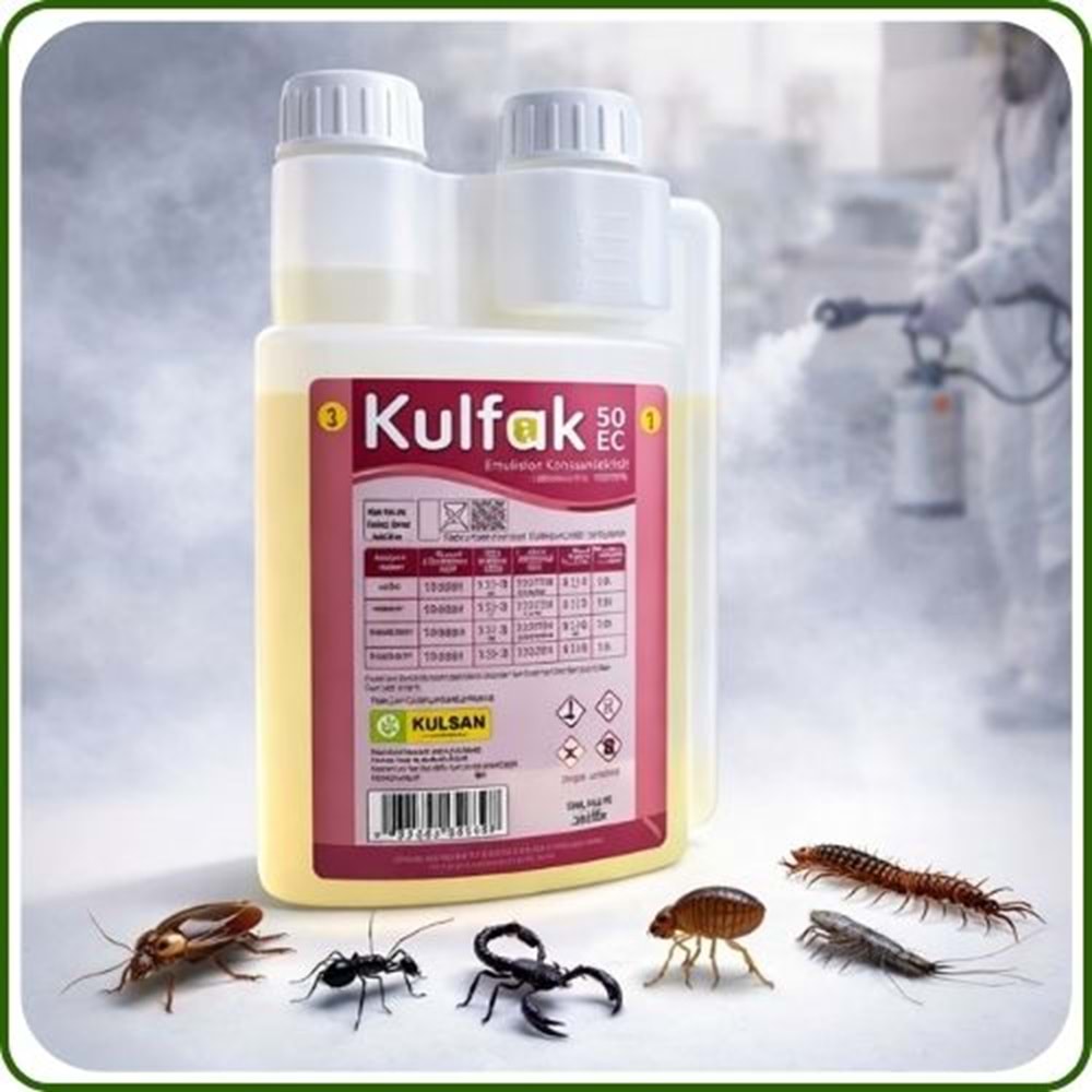Kulfak 50 EC Kokulu Haşere Öldürücü | 500 ml
