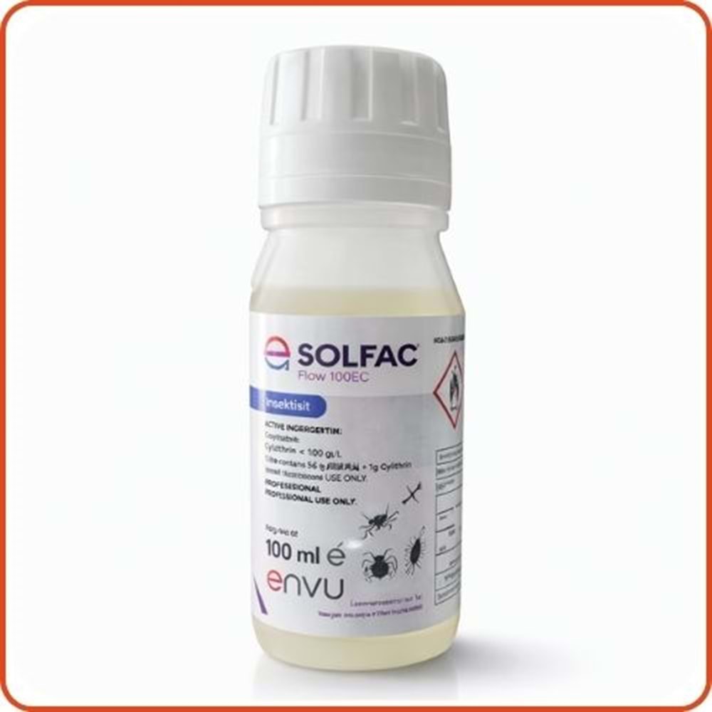 Bayer-Envu Solfac Süper EC 25 Kokulu Haşere Öldürücü | 100 ml